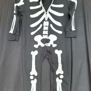 Tipsy Elves Black and White Skeleton Onesie